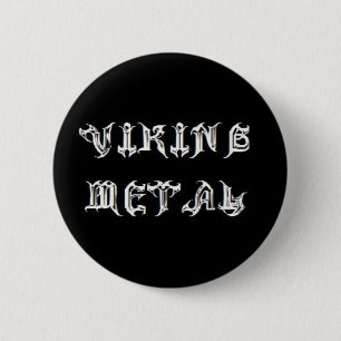 Viking Metal 6 Cm Round Badge