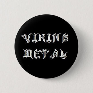 Viking Metal 6 Cm Round Badge