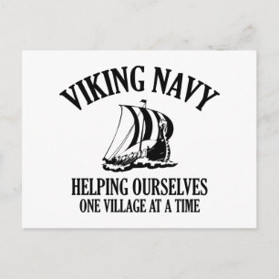 Viking Navy Postcard
