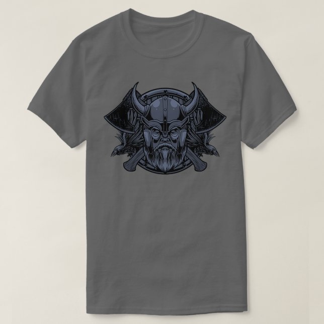 Viking Nordic Warrior Valhalla 25 T-Shirt (Design Front)