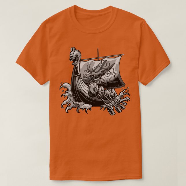 Viking Nordic Warrior Valhalla 7 T-Shirt (Design Front)