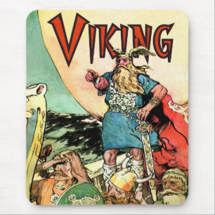 Viking Norse Gods Thor Hoodies Mouse Pad