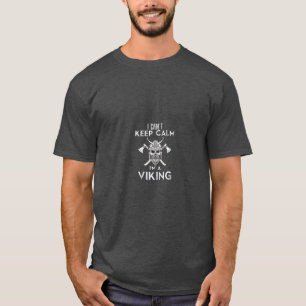 Viking Norse with Helmet and Axes T-Shirt