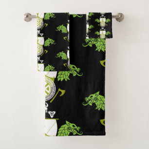Viking Norsemen Bath Towel Set
