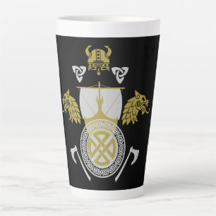 Viking Norsemen Latte Mug