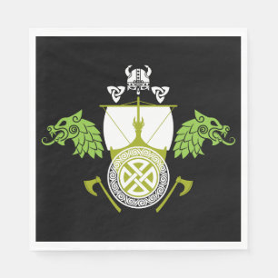 Viking Norsemen Napkin