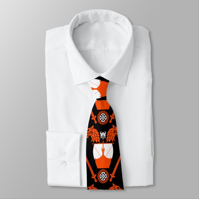 Viking Norsemen Tie (Tied)