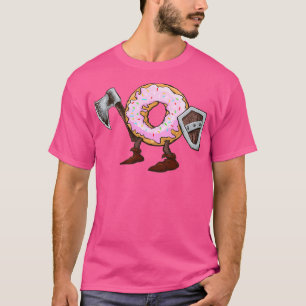 Viking Odins Doughnut Warrior T-Shirt