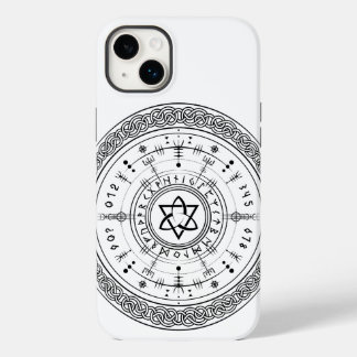 Viking Pagan Asatru Runic Compass, Vegvisir Runes Case-Mate iPhone 14 Plus Case