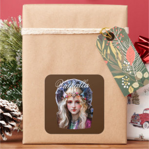 Viking Princess (Valhalla) Square Sticker