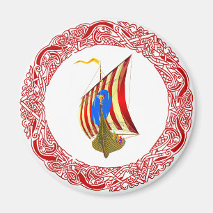 Viking raiders magnet