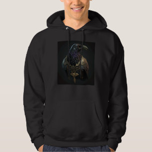 Viking Raven Norse Warrior Crow Vikings Style Hoodie