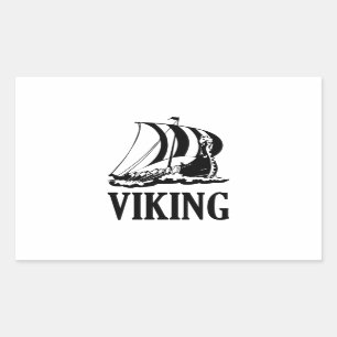 Viking Rectangular Sticker