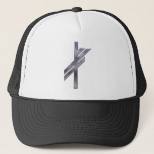 Viking Rune-luck-silver Trucker Hat