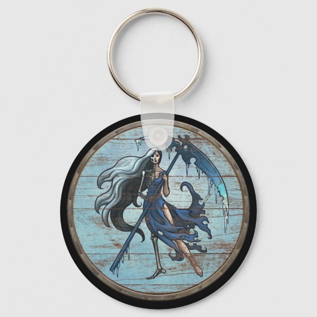 Viking Shield Keychain - Hel (Front)