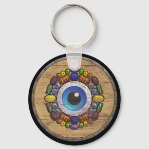 Viking Shield Keychain - Völva