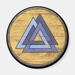 Viking Shield Magnet - Valknut