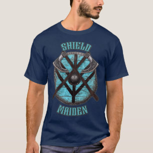 Viking Shield Maiden design T-Shirt