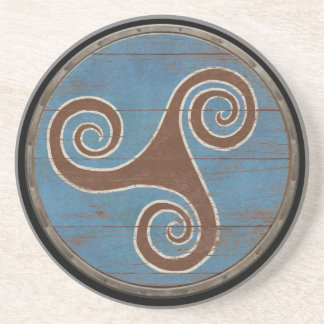 Viking Shield - Triskele Coaster