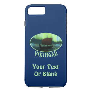 Viking Ship And Northern Lights Case-Mate iPhone Case