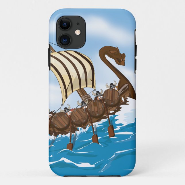 Viking Ship Case-Mate iPhone Case (Back)