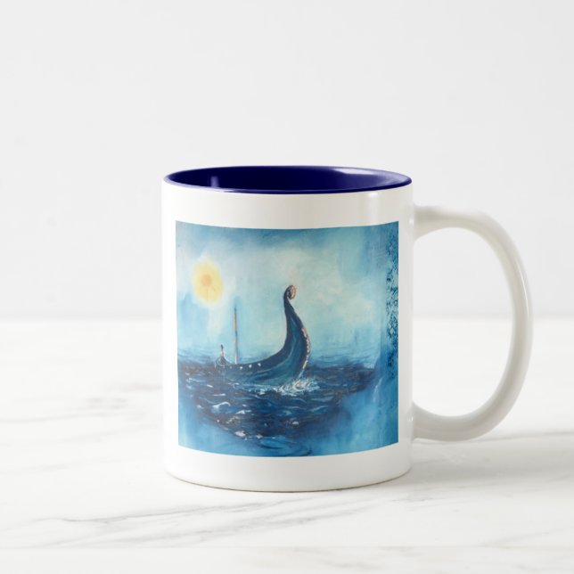 Viking Ship Coffee Mug (Right)