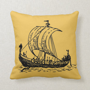 Viking Ship Cushion
