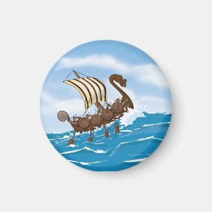 Viking Ship Magnet