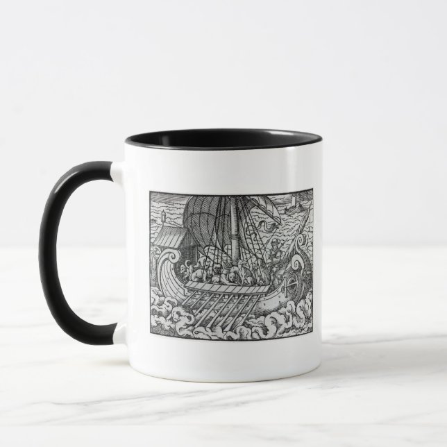Viking Ship Mug (Left)