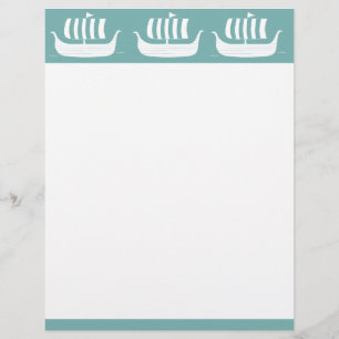Viking ships letterhead