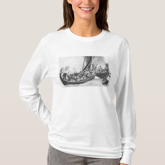 Viking Ships T-Shirt (Front)