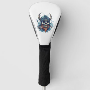 Viking Skull Berserker Golf Head Cover