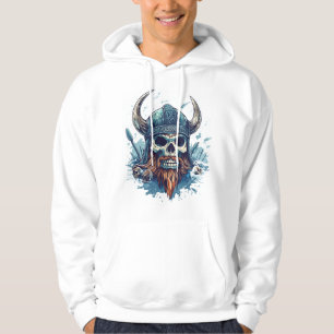 Viking Skull Berserker Hoodie