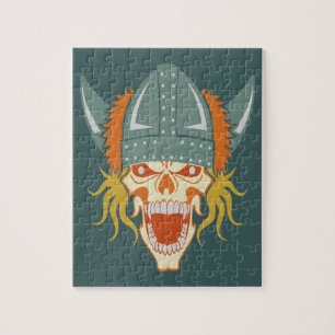 VIKING skull custom puzzle