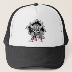 Viking Skull Trucker Hat