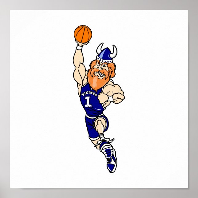 viking slam dunk poster (Front)