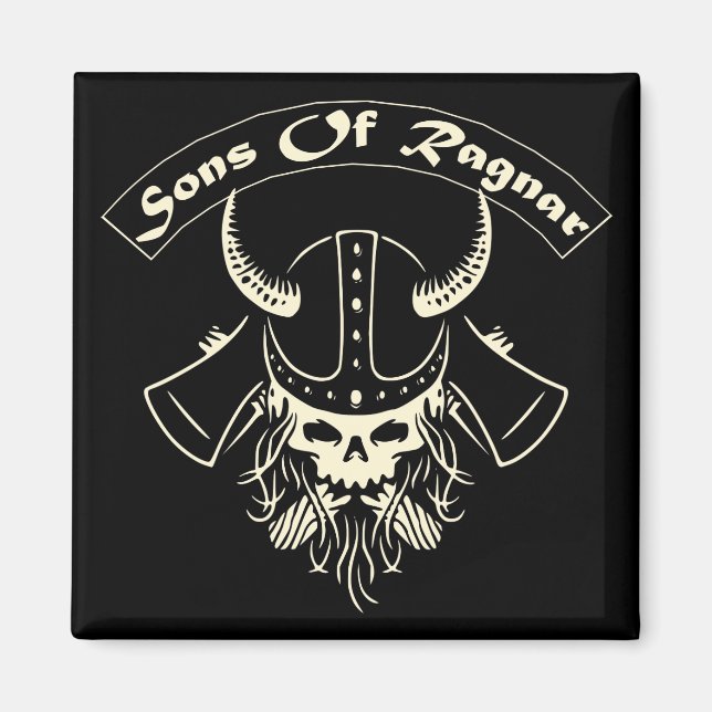 Viking Sons Of Ragnar 03 #USAPatriotGraphics  © Magnet (Front)