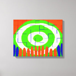 Viking spirits art canvas print