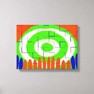 Viking spirits art canvas print