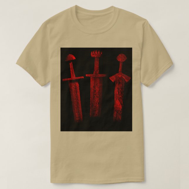 Viking Swords 2 T-Shirt (Design Front)