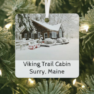 Viking Trail Christmas Ornament