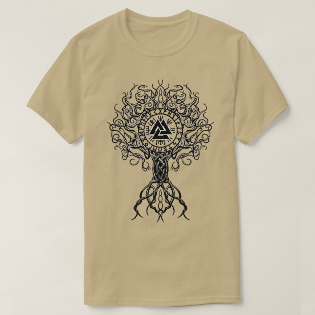 Viking tree T-Shirt (Design Front)