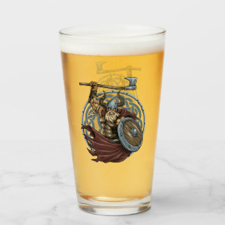 Viking Valhalla Warrior Glass