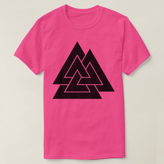 Viking Valknut 3 T-Shirt (Design Front)