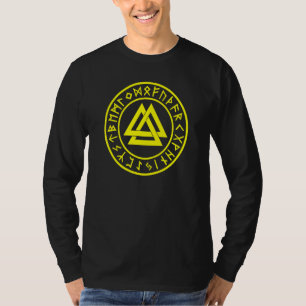 Viking Valknut Icelandic Nordic Norse Viking Valkn T-Shirt