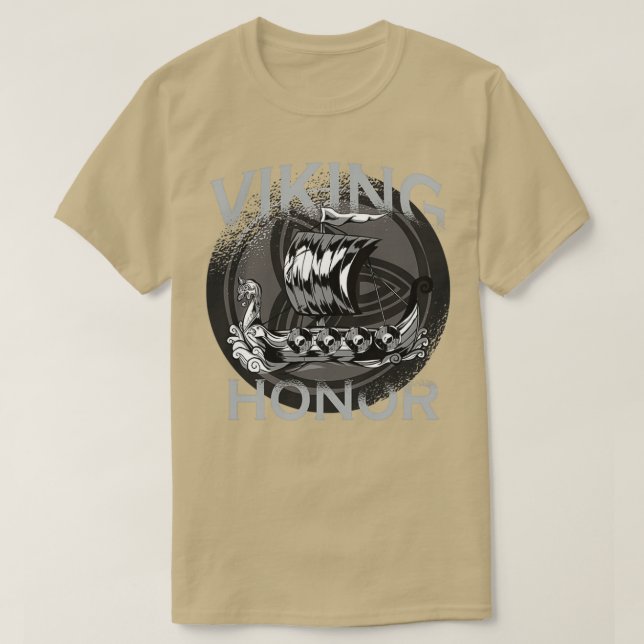 Viking Vikings Honour Design 2 T-Shirt (Design Front)