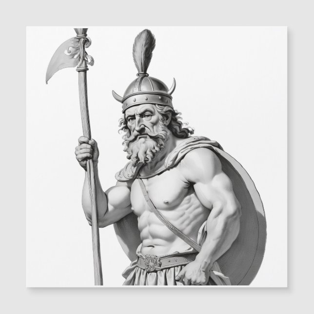 Viking warrior. (Front)