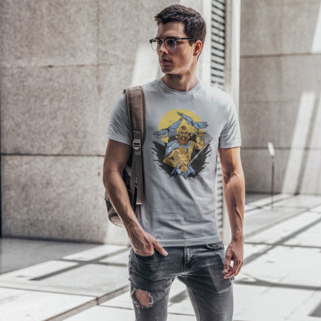 Viking Warrior And Swords   T-Shirt (Creator Uploaded)