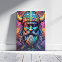 Viking Warrior Canvas Print
