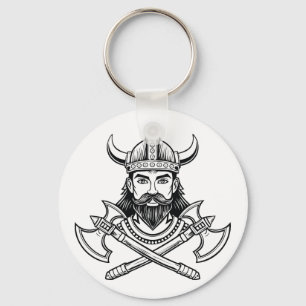 viking warrior key ring